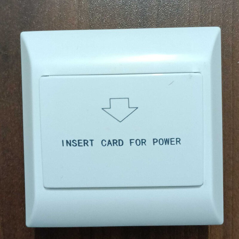 Întrerupător economizor hotel 40A – MIFARE 13.56 MHz, sticlă Întrerupător economizor hotel 40A – MIFARE 13.56 MHz, sticlă